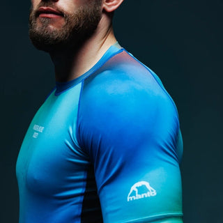 Rashguard Manto Society korte mouwen Gradient