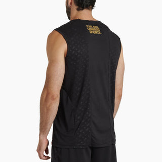 Mouwloos Leone DNA Logo ABX705 Zwart