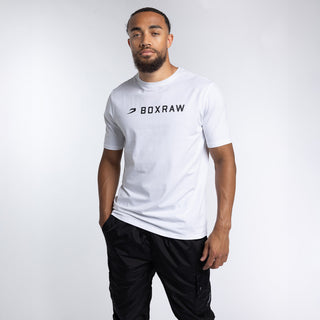 T-shirt Boxraw A.B.C. Bianco-Combat Arena