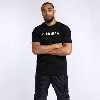 T-shirt Boxraw A.B.C. Nero-Combat Arena