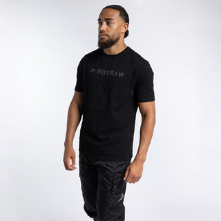 T-shirt Boxraw A.B.C. Nero-nero-Combat Arena