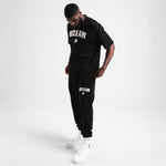 T-shirt Boxraw East Street Oversize Nero-Combat Arena