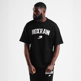 T-shirt Boxraw East Street Oversize Nero-Combat Arena