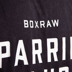 T-shirt Boxraw Sparring Club Oversize Nero-Combat Arena