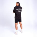 T-shirt Boxraw Sparring Club Oversize Nero-Combat Arena
