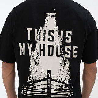 T-shirt Boxraw This Is My House Oversize-Combat Arena