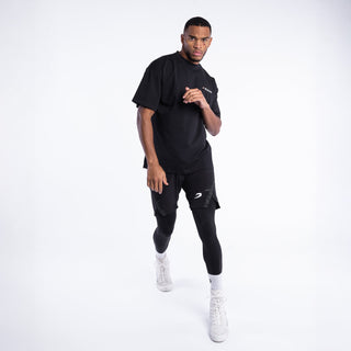 T-shirt Boxraw We Don't Play Boxing Oversize Nero-Combat Arena