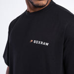 T-shirt Boxraw We Don't Play Boxing Oversize Nero-Combat Arena