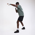 T-shirt Boxraw We Don't Play Boxing Oversize Verde-Combat Arena