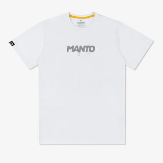 T-shirt Manto Drip blanc