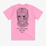 T-shirt Manto x KTOF Balaclava Rosa-Combat Arena