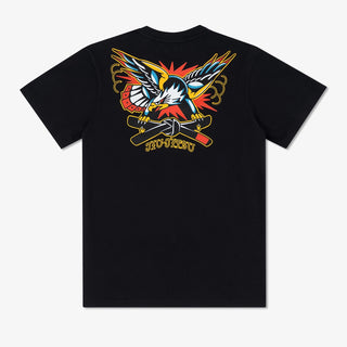 T-shirt Manto x Panku Eagle nero-Combat Arena