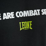 T-shirt tecnica Leone Logo Wacs ABX126 Nero-Combat Arena