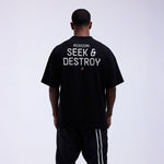 T-shirt Bivol x Boxraw Oversize Noir