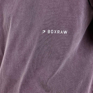 T-shirt Boxraw Sparring Club Oversize Marron