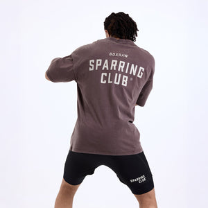 T-shirt Boxraw Sparring Club Oversize Bruin