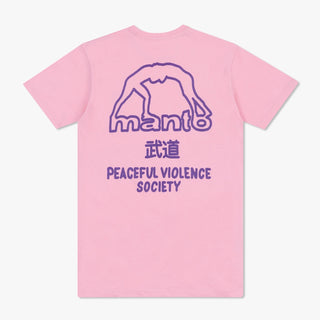 T-shirt Manto Society 25 rose
