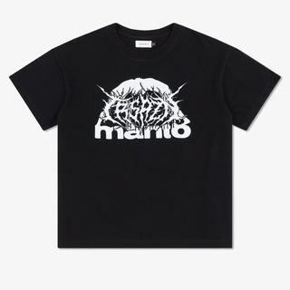 T-shirt oversize Manto Treasure Zone Noir