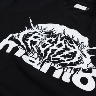 T-shirt oversize Manto Treasure Zone Noir