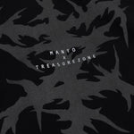 T-shirt oversize Manto Treasure Zone Noir