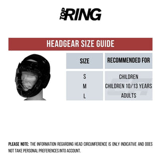 Helm Top Ring met Vizier Semi Contact-Kick boxing-Karate Art. 315
