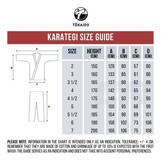 Karatepak Kata Tokaido Master art. 58 WKF