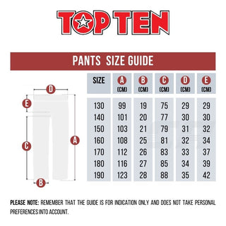 Broek kick boxing Top Ten Mesh Ster Collectie