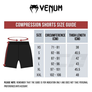 Korte broek met compressie Venum Santa Muerte 5.0
