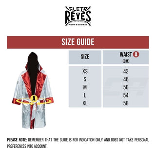 Peignoir de ring Cleto Reyes avec capuche Édition Métallique