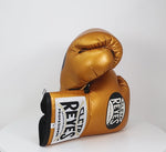 Gants de boxe Cleto Reyes Professionnel CB2 Or avec lacets