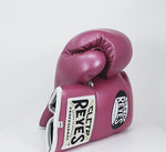 Bokshandschoenen Cleto Reyes Professionele CB2 Roze met veters