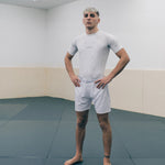 Shorts de MMA Manto Shield Blanc 