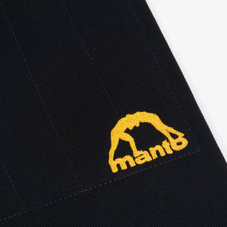 BJJ Gi Manto Base 3.0 Nero-arancione-Combat Arena