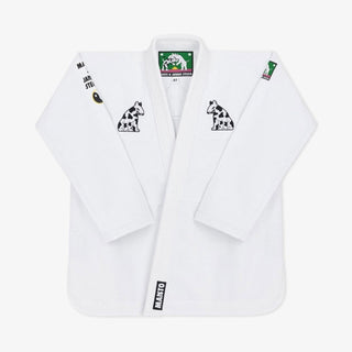BJJ Gi Manto Dogs Blanc-Combat Arena