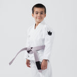 BJJ Pak kind Kingz Kore V2 IBJJF Wit 
