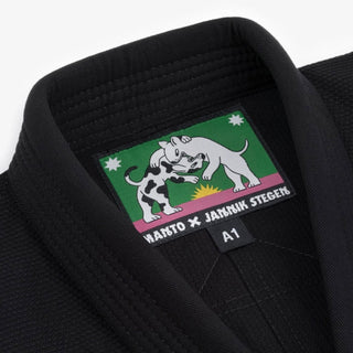 BJJ Gi Manto Chiens noirs 