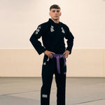 BJJ Gi Manto Chiens noirs 