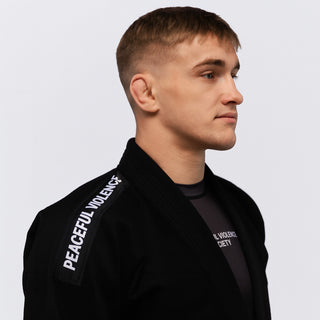 BJJ Pak Manto Society zwart 