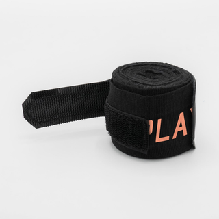 Bendaggi fasce mani Boxraw We Don't Play Boxing 4,5 metri Nero-Combat Arena