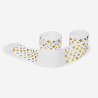 Bandages Di Nardo 5 m Wit-goud-Combat Arena