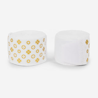Bandages Di Nardo 5 m Wit-goud-Combat Arena