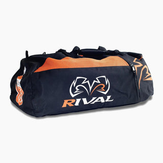 Grand sac à dos de la conférence Rival RGB50 Noir-Orange-Combat Arena