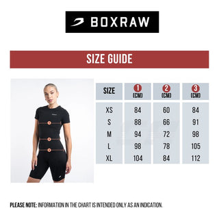 T-shirt vrouw Boxraw We Don't Play Boxing Gewas Zwart