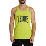 Tank top Leone Logo ABX118 Limoengroen 