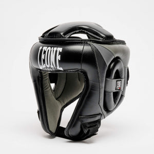 Hoofdbeschermer WAKO Leone CS446 Zwart-Combat Arena