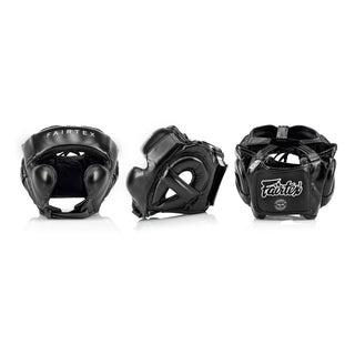 Helm Fairtex Pro Boxing HG18 met wangbeschermers 