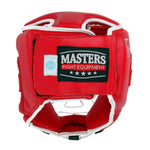 Casque avec visière Masters WAKO Rouge 