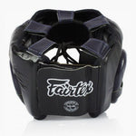 Caschetto Fairtex Diagonal Vision Sparring HG13 Zwart-blauw 