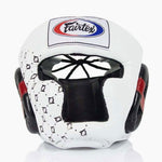 Casque Fairtex Super Sparring HG10 Blanc 