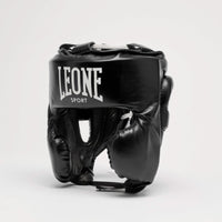 Casco Leone Sport Augusto Classico Nero con parazigomi-Combat Arena
